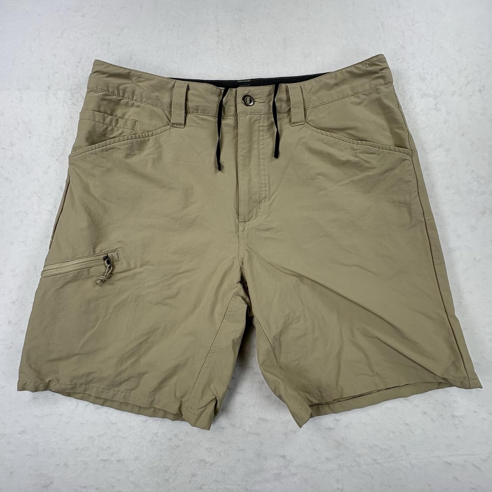 Patagonia Quandary Shorts Mens 32 El Cap Khaki 8” Hiking Stretch Outdoor SP19